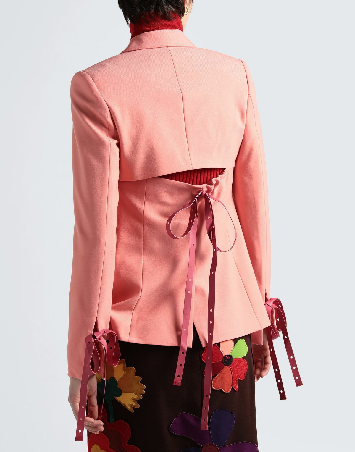 Off-white Womens Blazer in Salmon pink