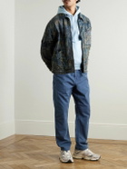 Carhartt WIP - Flint Straight-Leg Garment-Dyed Cotton-Twill Trousers - Blue