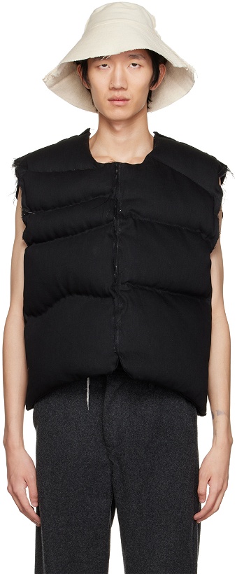 Photo: AIREI SSENSE Exclusive Black Limited Edition Denim Vest