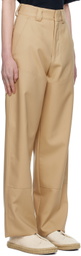 ZEGNA Beige Workwear Trousers