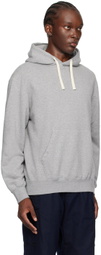 BEAMS PLUS Gray Cotton Hoodie