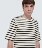 Jil Sander Striped cotton T-shirt