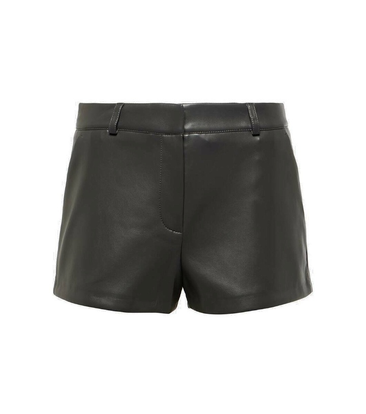 Photo: The Frankie Shop Kate faux leather shorts