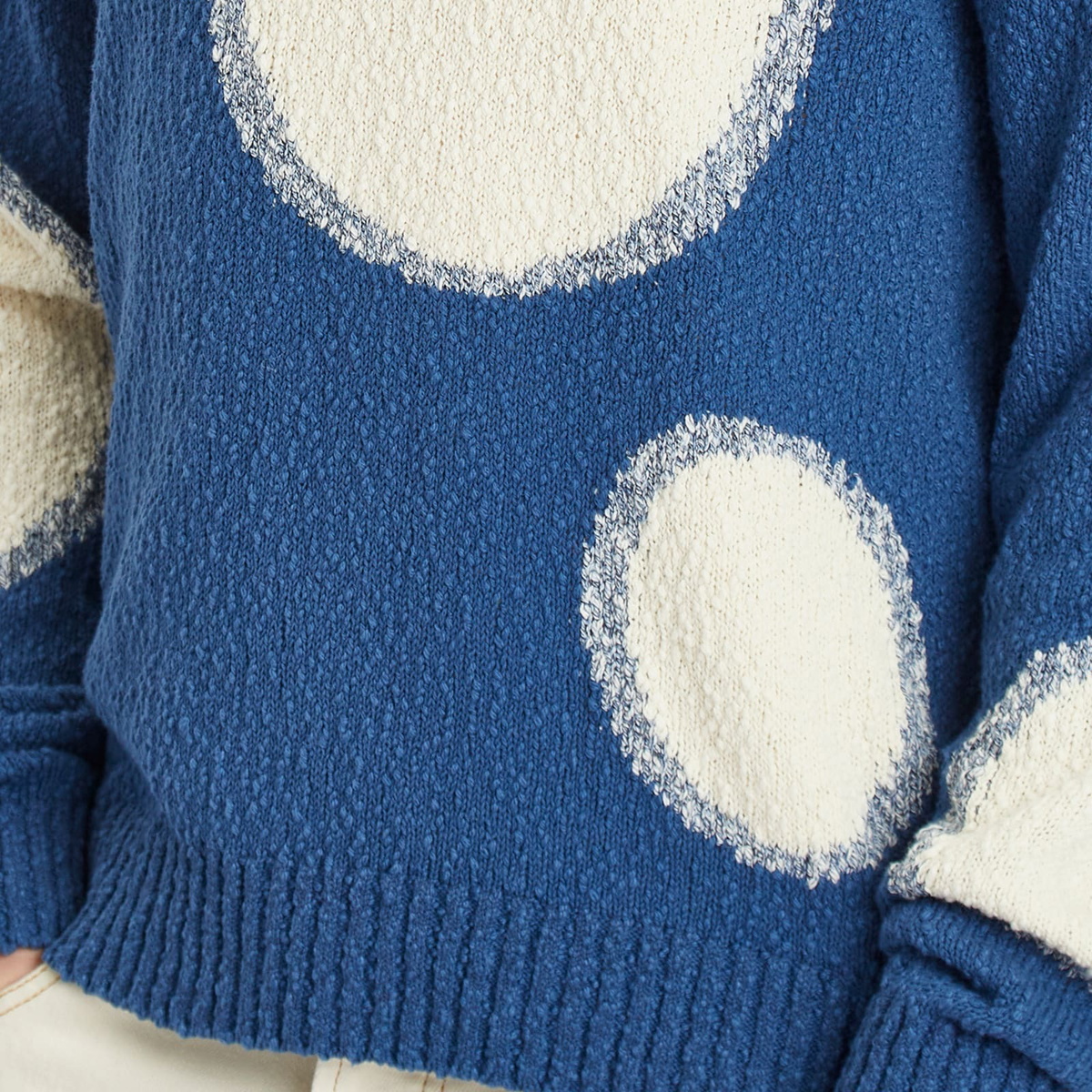 Folk Men's Chain Sweatshirt in Blue Mix