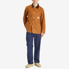 Human Made Men's Duck Coverall Jacket in Brown