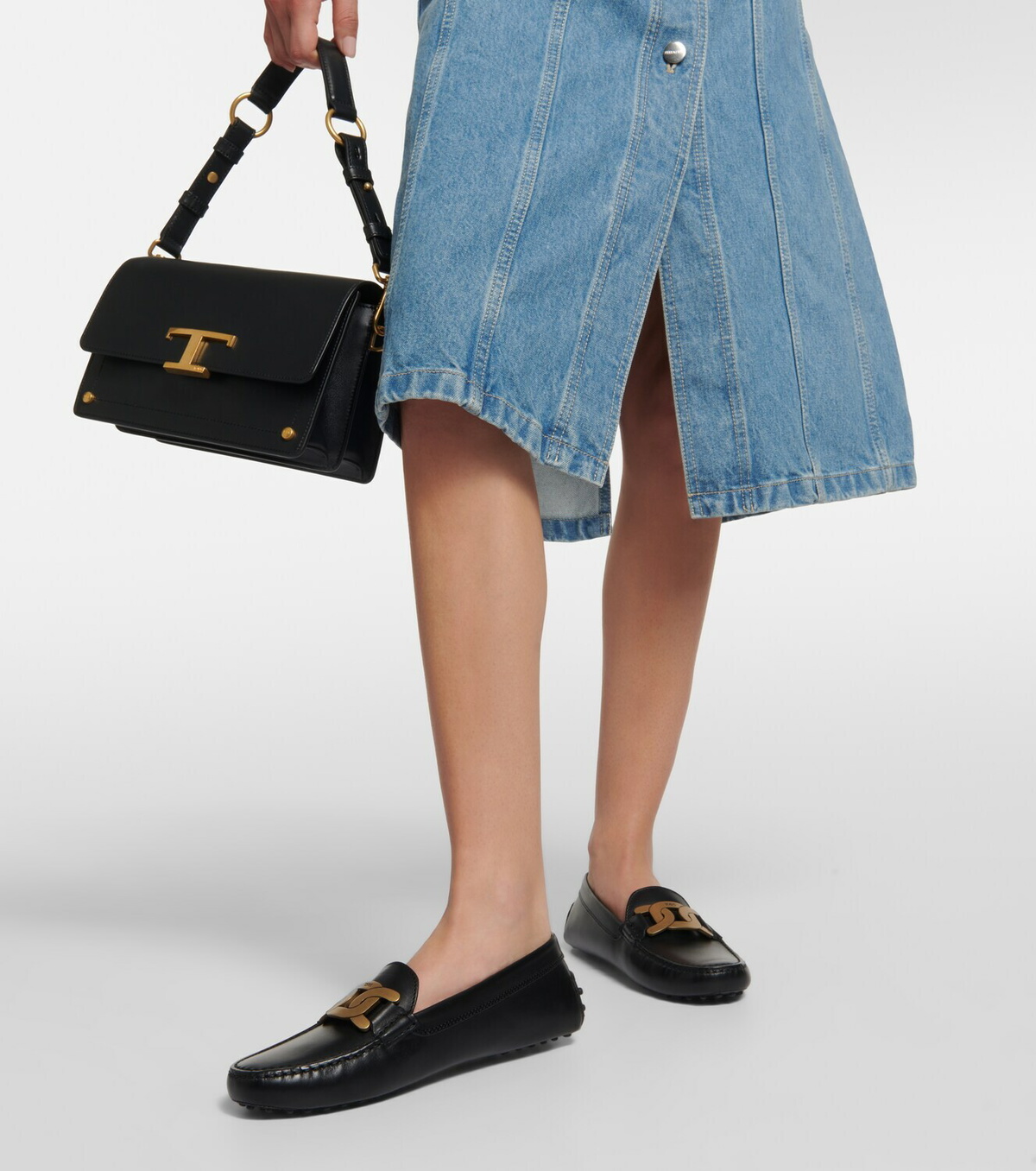Tod's Kate Gommino leather loafers Tod's
