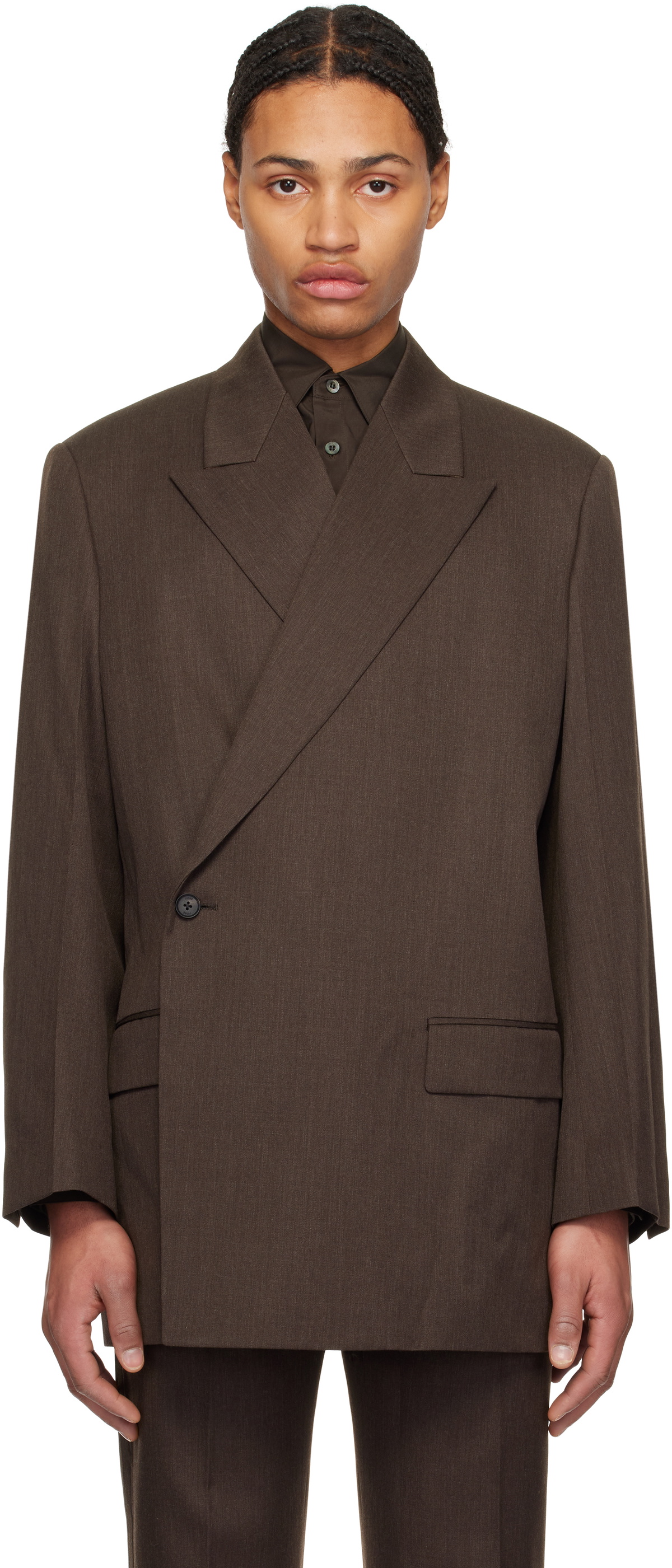 YOKE DOUBLE BREASTED BLAZER