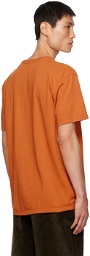 Noah Orange Pocket T-Shirt