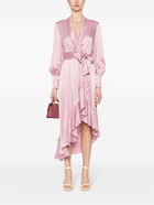 ZIMMERMANN - Silk Wrap Midi Dress