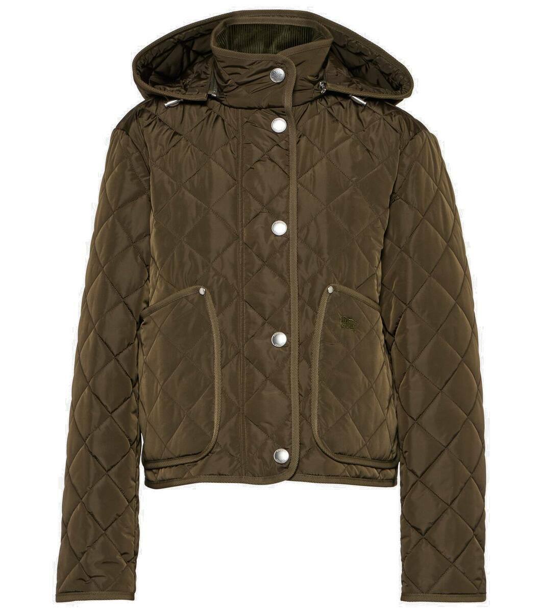 Burberry Quilted cropped jacket Burberry Burberry Quilted cropped jacket Burberry