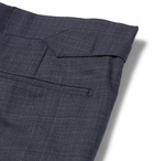 Richard James - Indigo Hyde Slim-Fit Mélange Wool Suit Trousers - Indigo