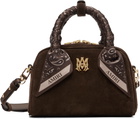 AMIRI Brown Micro MA Bowling Bag