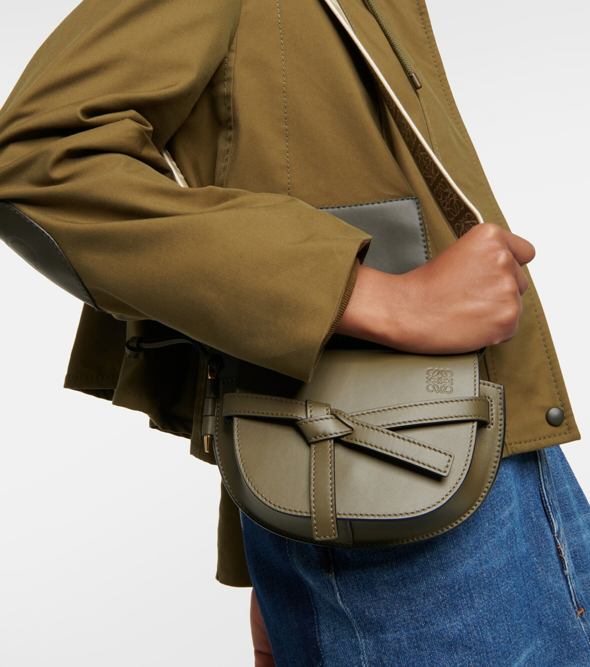 LOEWE - Gate Dual mini leather shoulder bag
