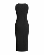 Mcqueen Womens Midi dress in Black