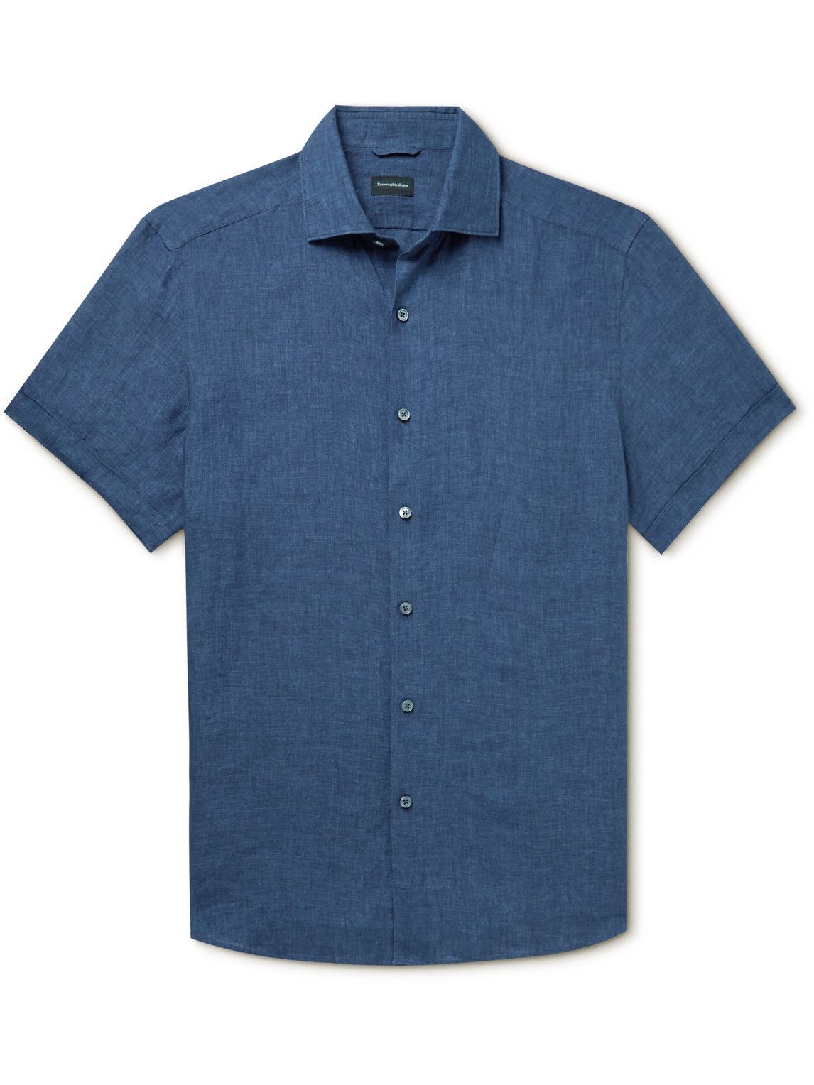 Zegna - Linen Shirt - Blue Zegna