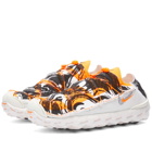 Nike ISPA Mindbody Sneakers in White/Total Orange