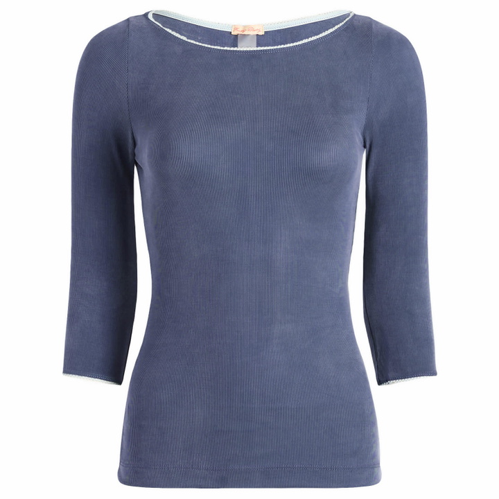 Photo: Fruity Booty Women's Second Skins 3/4 Length Top in Navy