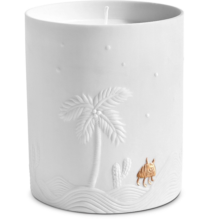Photo: L'Objet - Haas Mojave Palm Scented Candle, 350g - Colorless
