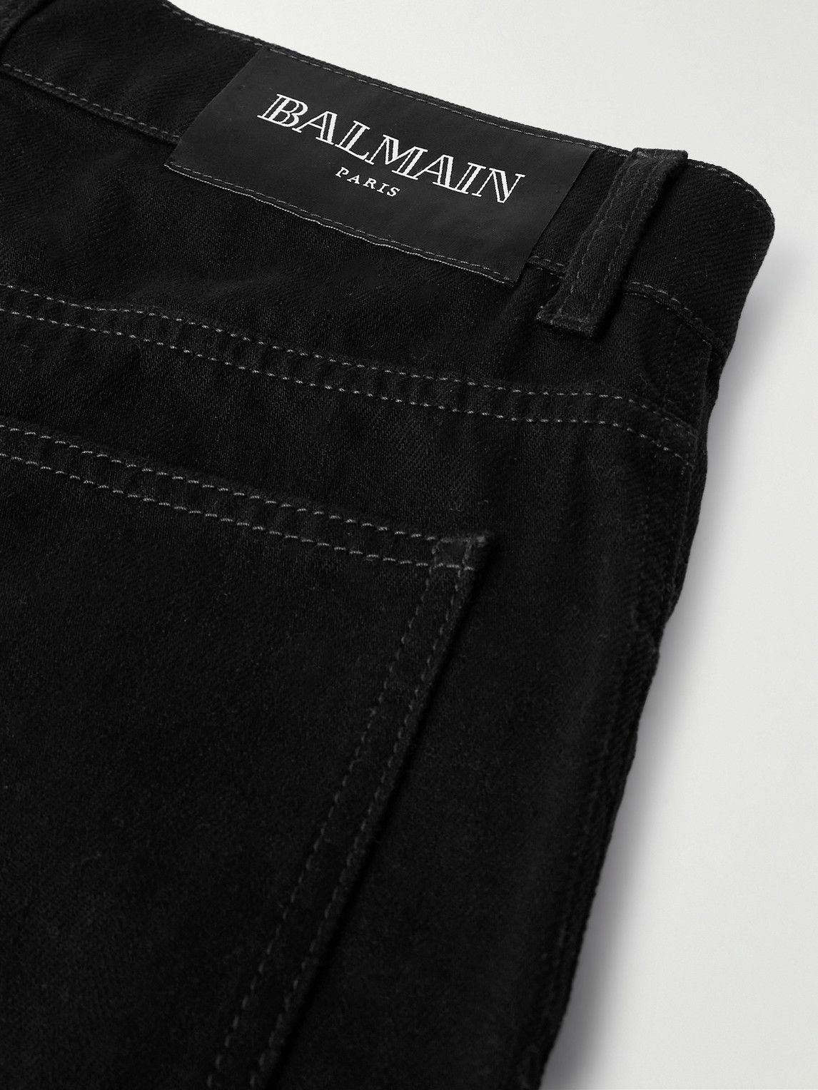 Balmain - Straight-Leg Jeans - Black