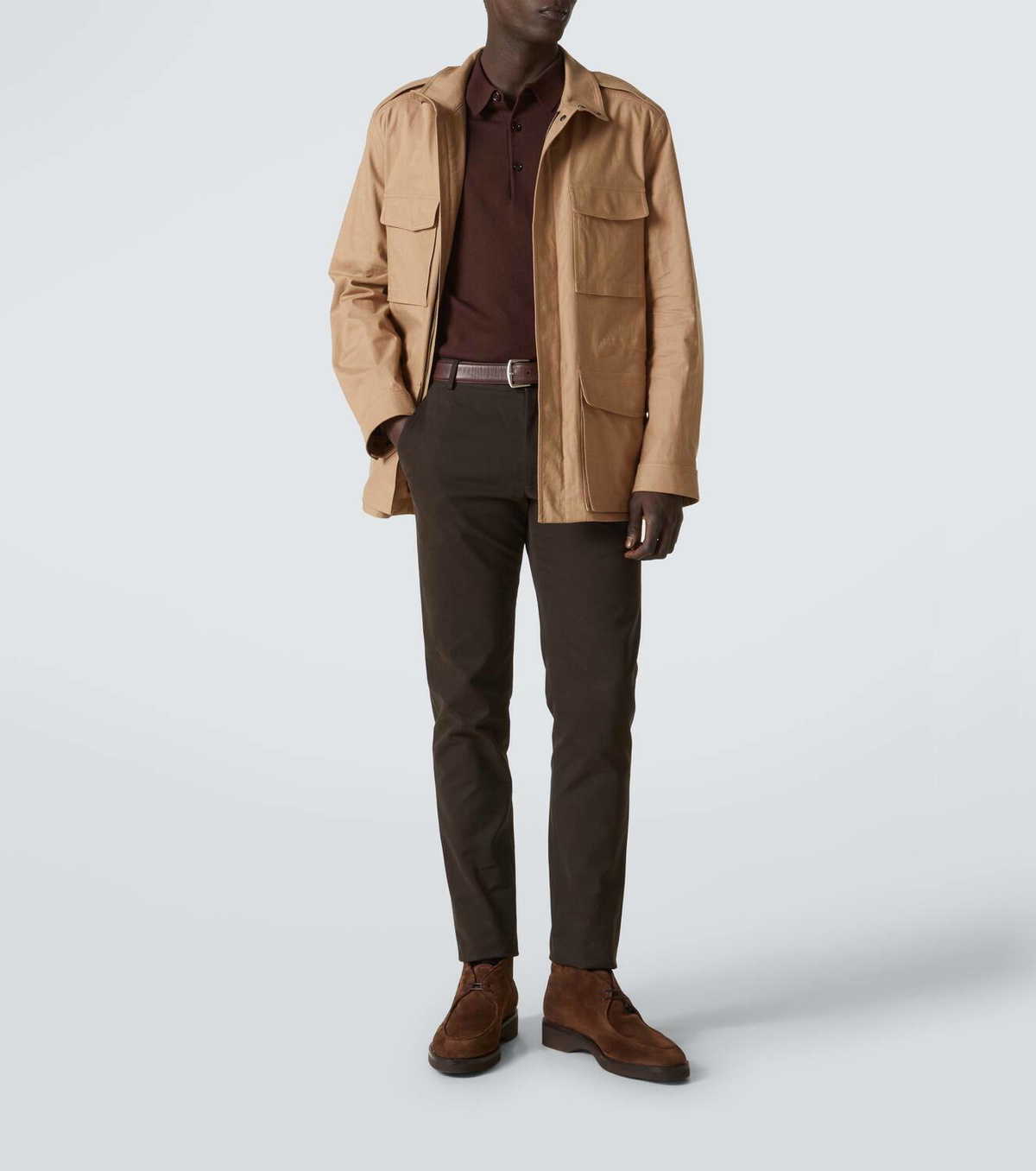 John Lobb Tim suede desert boots