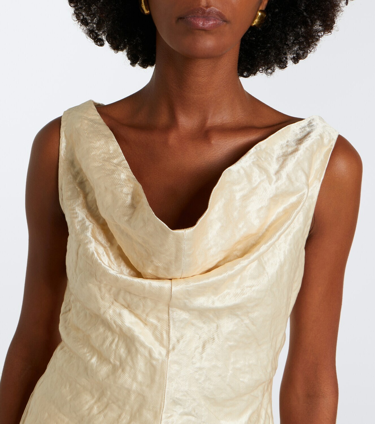 Fforme Cotton-blend top