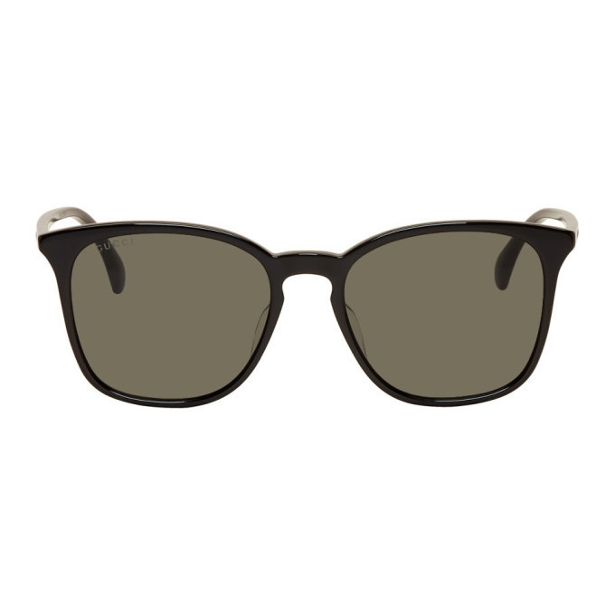 Photo: Gucci Black Square Ultralight Sunglasses