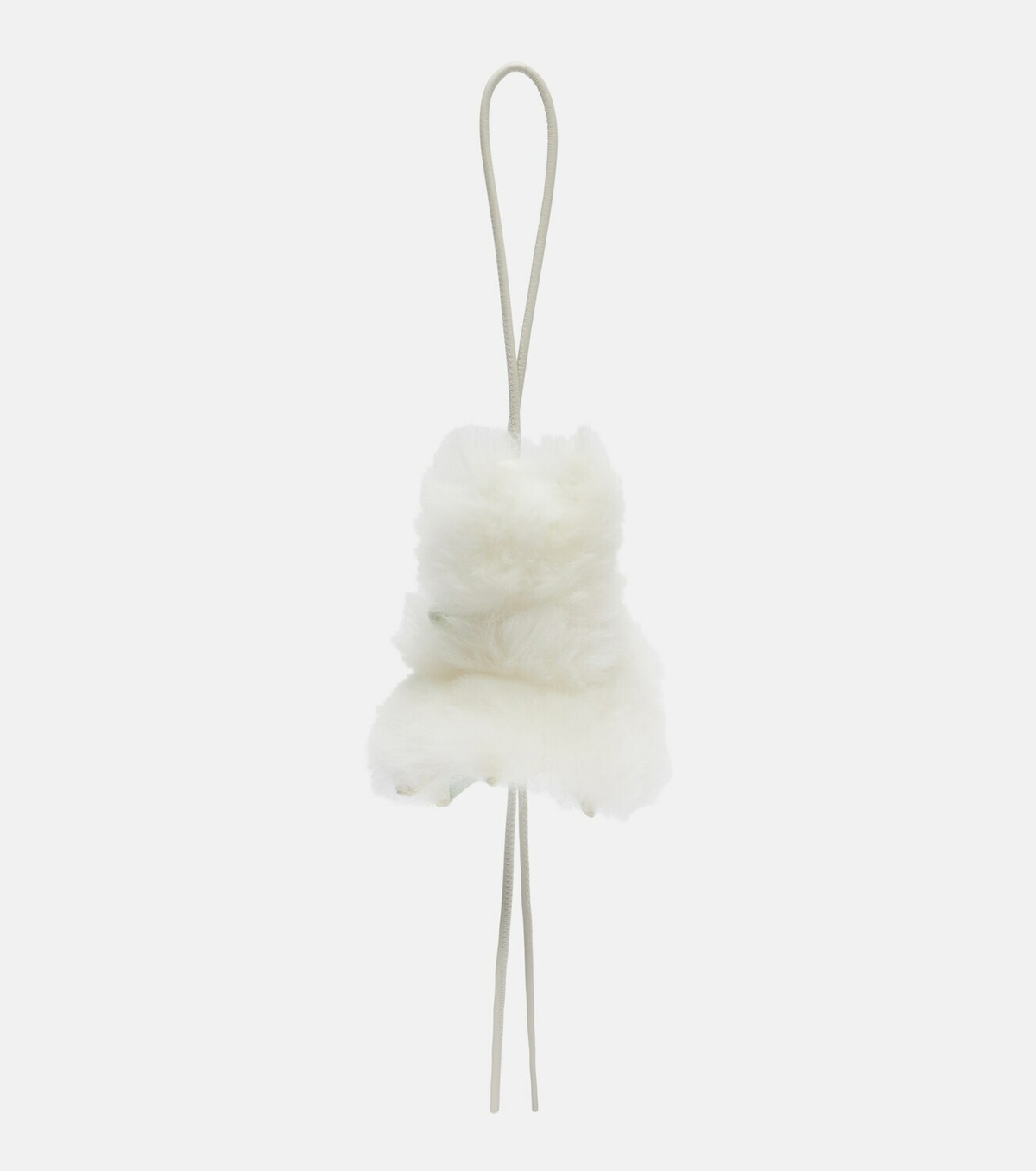 Loewe Bunny shearling bag charm