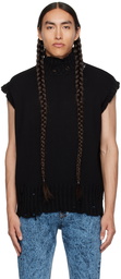 Marni Black Dishevelled Vest