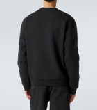 Valentino VGold cotton-blend jersey sweatshirt