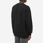 Undercover Men's Nylon Pocket Crew Sweat in Black