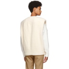 Isabel Marant White Alpaca and Wool Gwendia Vest