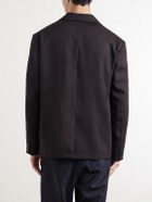 Barena - Double-Breasted Virgin Wool-Gabardine Blazer - Brown