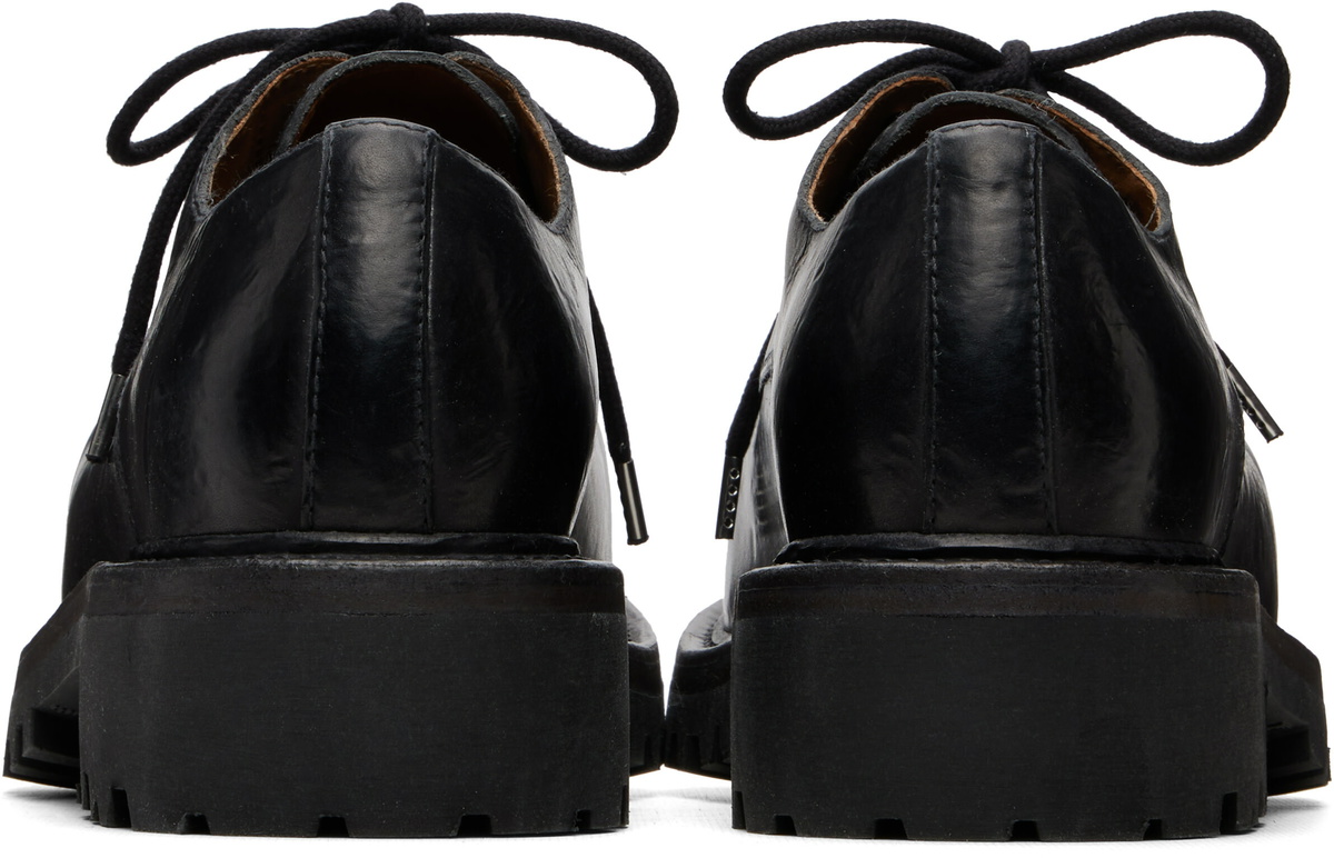 A DICIANNOVEVENTITRE Black Fiore Prisma Derbys