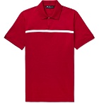 Loro Piana - 28Matches Striped Jersey Golf Polo Shirt - Red