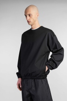 Jil Sander Sweatshirt In Black Cotton
