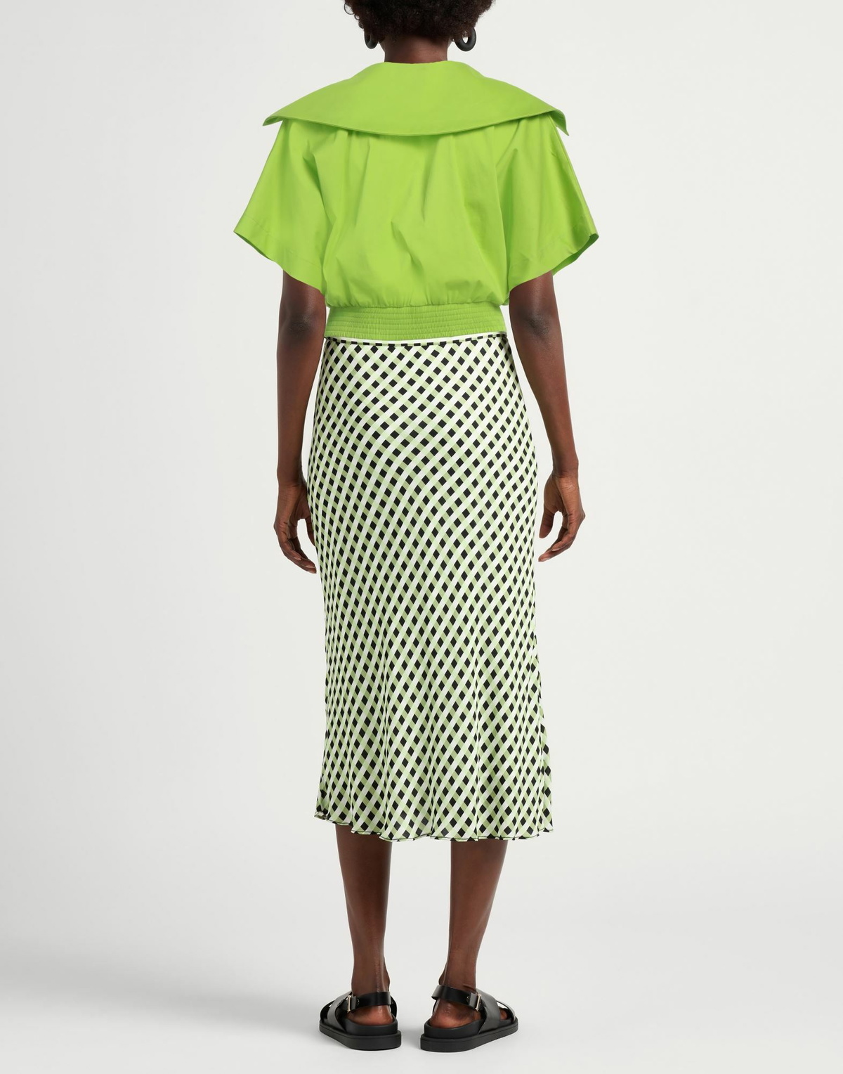 Jijil Womens Shirt Lime in Green