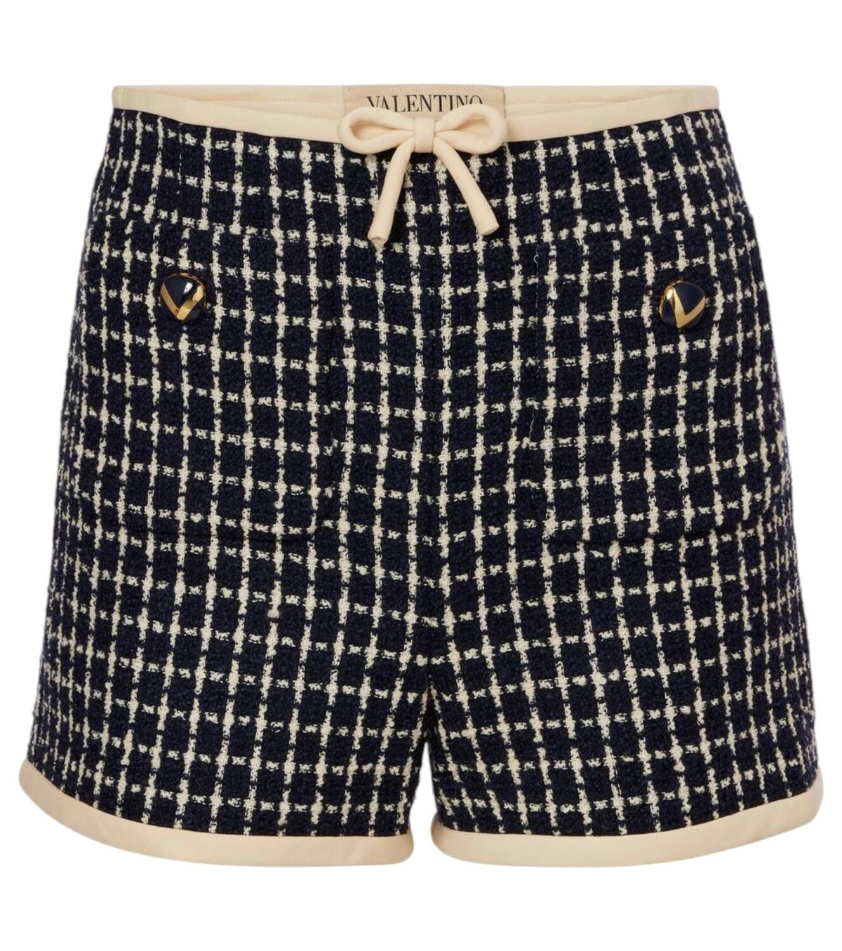 Valentino Toile Iconographe denim shorts Valentino