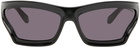 LOEWE Black Arch Mask Sunglassses