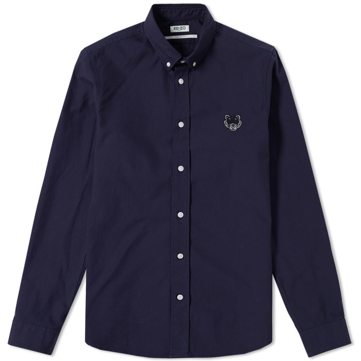 Photo: Kenzo Button Down Tiger Twill Shirt