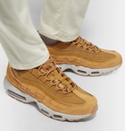 Nike - Air Max 95 SE Mesh, Leather And Suede Sneakers - Men - Camel