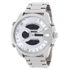 Diesel Mega Chief Quartz Analog-Digital Silver Dial Mens Watch DZ4648