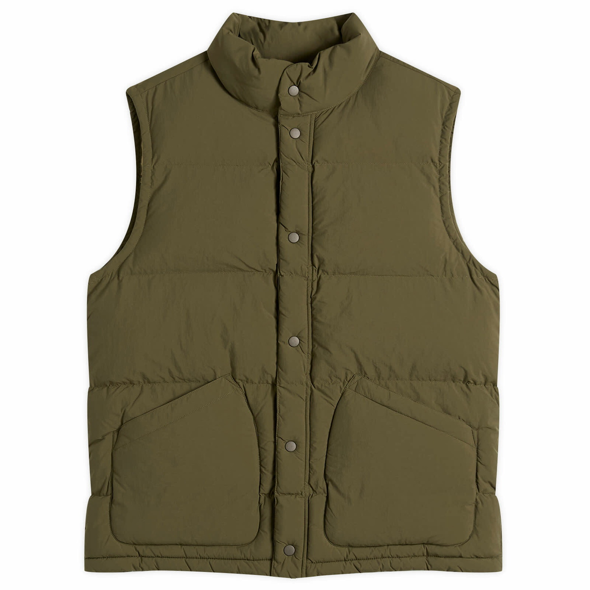 Kestin Men's Pathhead Puffer Vest in Dark Olive
