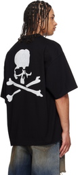 mastermind JAPAN Black OG Embroidery-Ish T-shirt