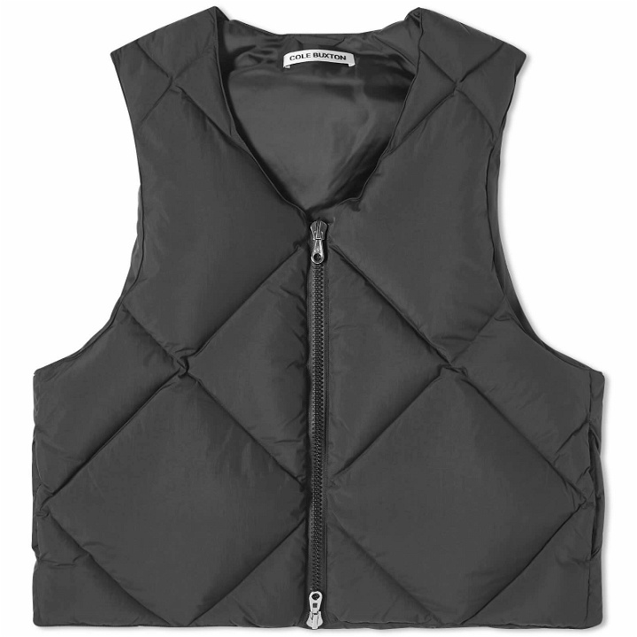 Photo: Cole Buxton Men's Down Quilted Vest in Black