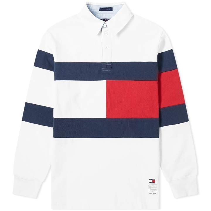 Photo: Tommy Jeans Flag Rugby Shirt