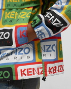 Kenzo Label Packable Anorak Multi - Mens - Half Zips|Windbreaker