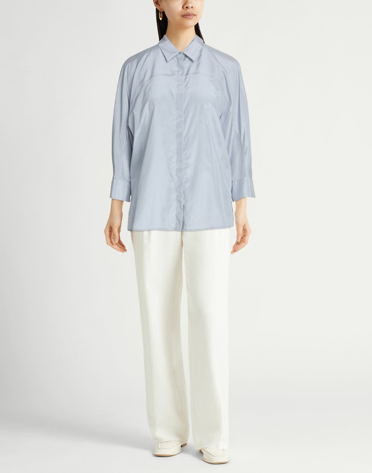 Peserico Womens Shirt Slate in Blue