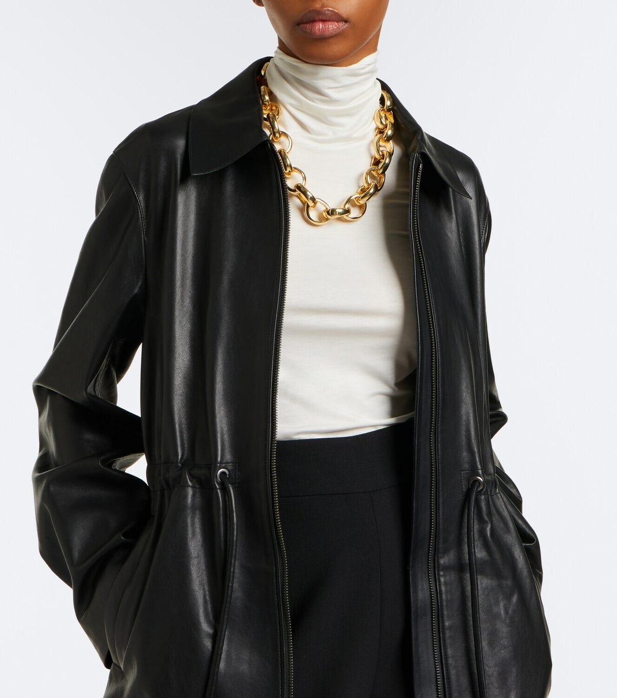 Dorothee Schumacher Glossy Ease turtleneck top