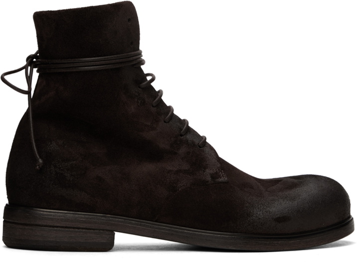 Photo: Marsèll Brown Zucca Media Lace-Up Ankle Boots
