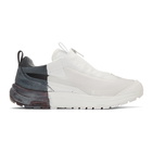 11 by Boris Bidjan Saberi White and Black Salomon Edition Bamba 2 Low Sneakers